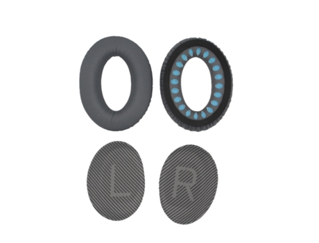 1 par de almofadas de ouvido compatíveis com Bose QC35 QC25 QC15 Gris oscuro INF