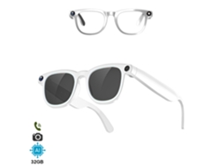 Gafas Inteligentes Cy01. Con Cámara Para Fotos Y Videos 8 Mpx, Traductor Ai En Tiempo Real Y Control De Música/llamadas.