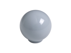 Pomo Esférico Para Muebles De Abs 24 Mm De Diámetro Gris Mate Brillante Paquete De 75 Piezas