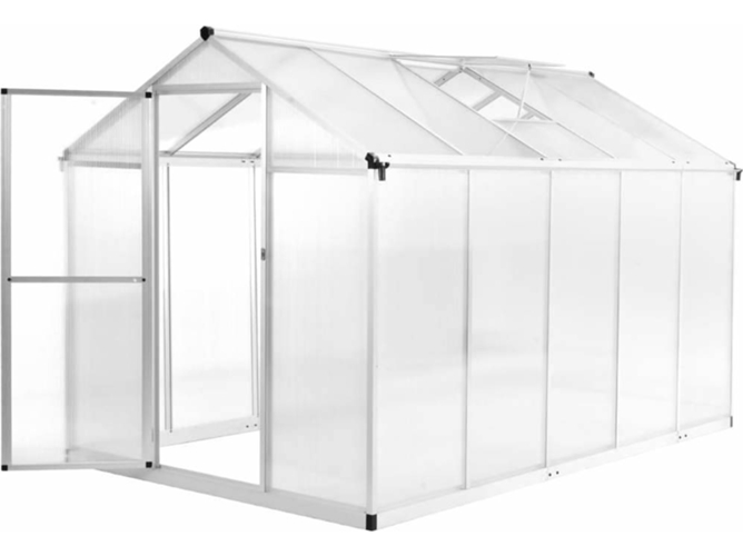 Invernadero VIDAXL de Aluminio 302x190x195 cm 11,19 m³