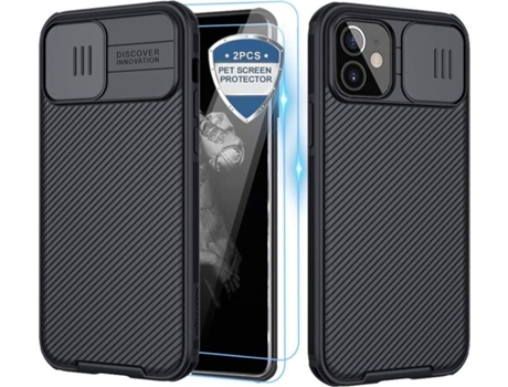 Funda + Protector iPhone 12 HONGWE.