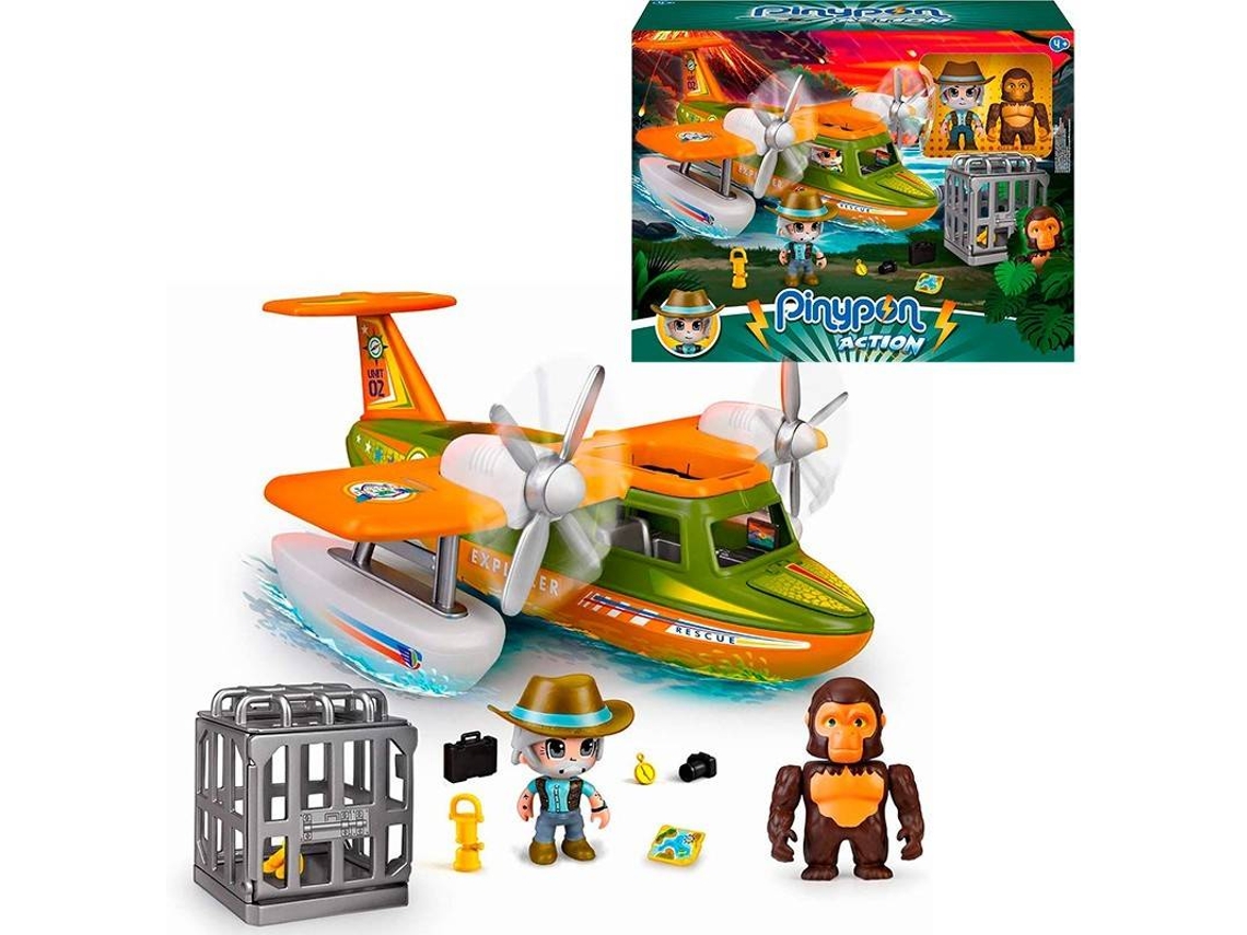 Pinypon Action Wild Hidroavión
