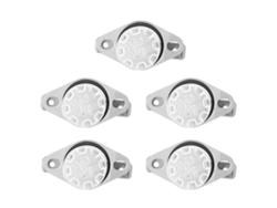 5 Piezas Termostato Ksd301 Llave De Control De Temperatura No40℃ 250v10a