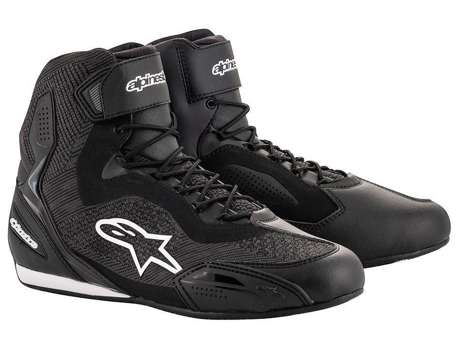 Botas Unisex ALPINESTARS Faster 3 Rideknit Negro para Motociclismo (EU 43)
