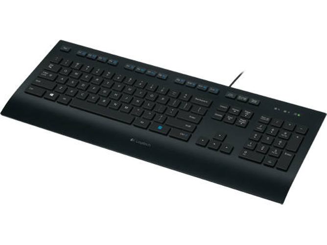Teclado LOGITECH K280e (Con Cable - Layout Francés - Teclado Numérico)