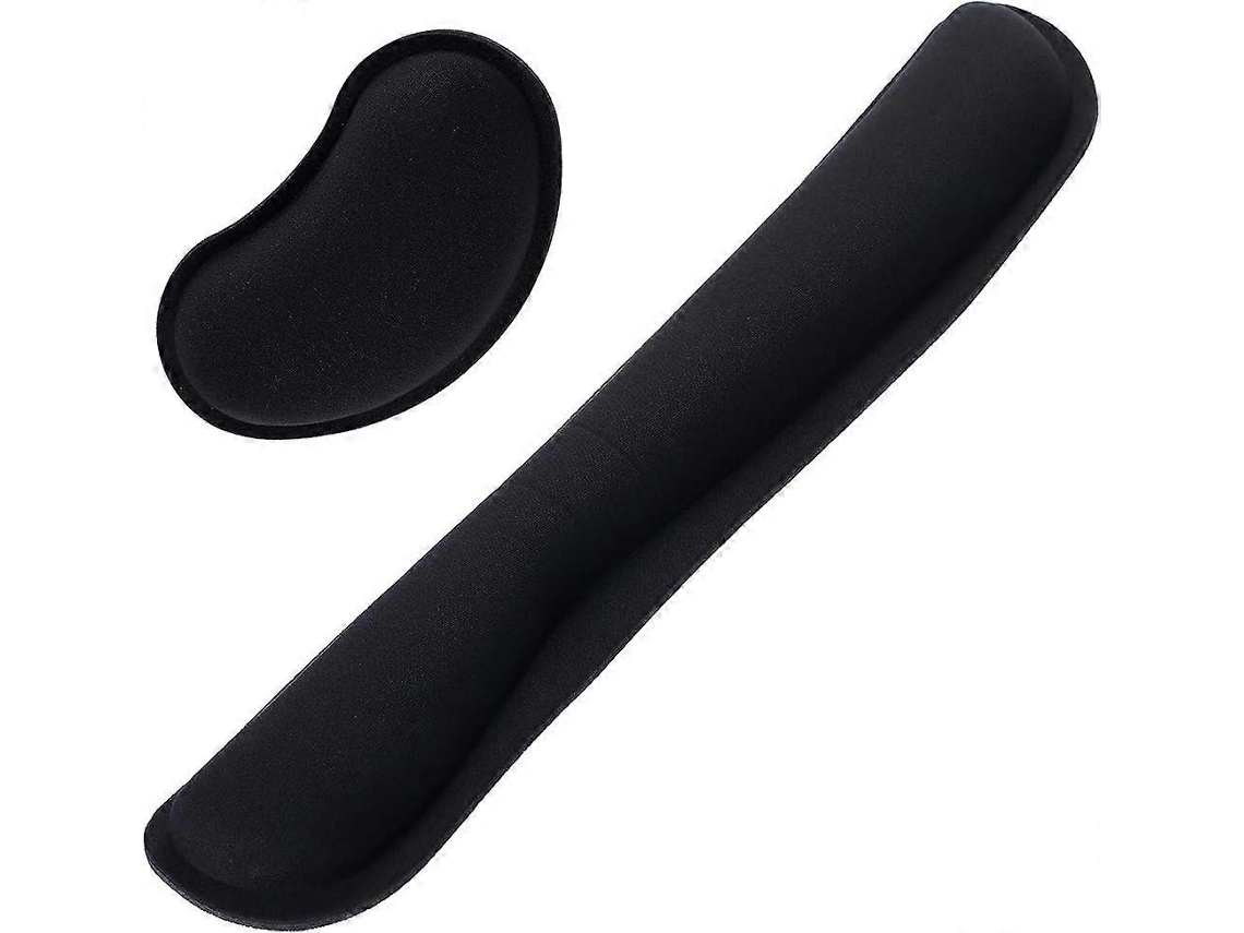 Reposamuñecas ergonómico de espuma viscoelástica para teclado y ratón Ly Ebike