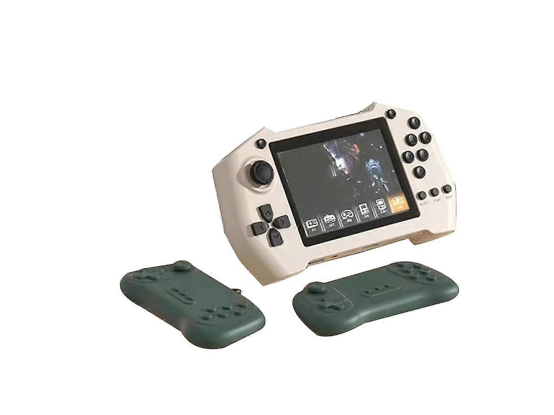 Consola de juegos retro DY14 con dos mandos, 32 g, 10 000 juegos, portátil, compatible con dos jugadores, batería externa de 10 000 mAh. Hengjian