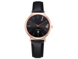 Reloj Analógico De Cuarzo Para Hombre Gaiety Con Correa De Pu Y Calendario - Elegante Y Casual