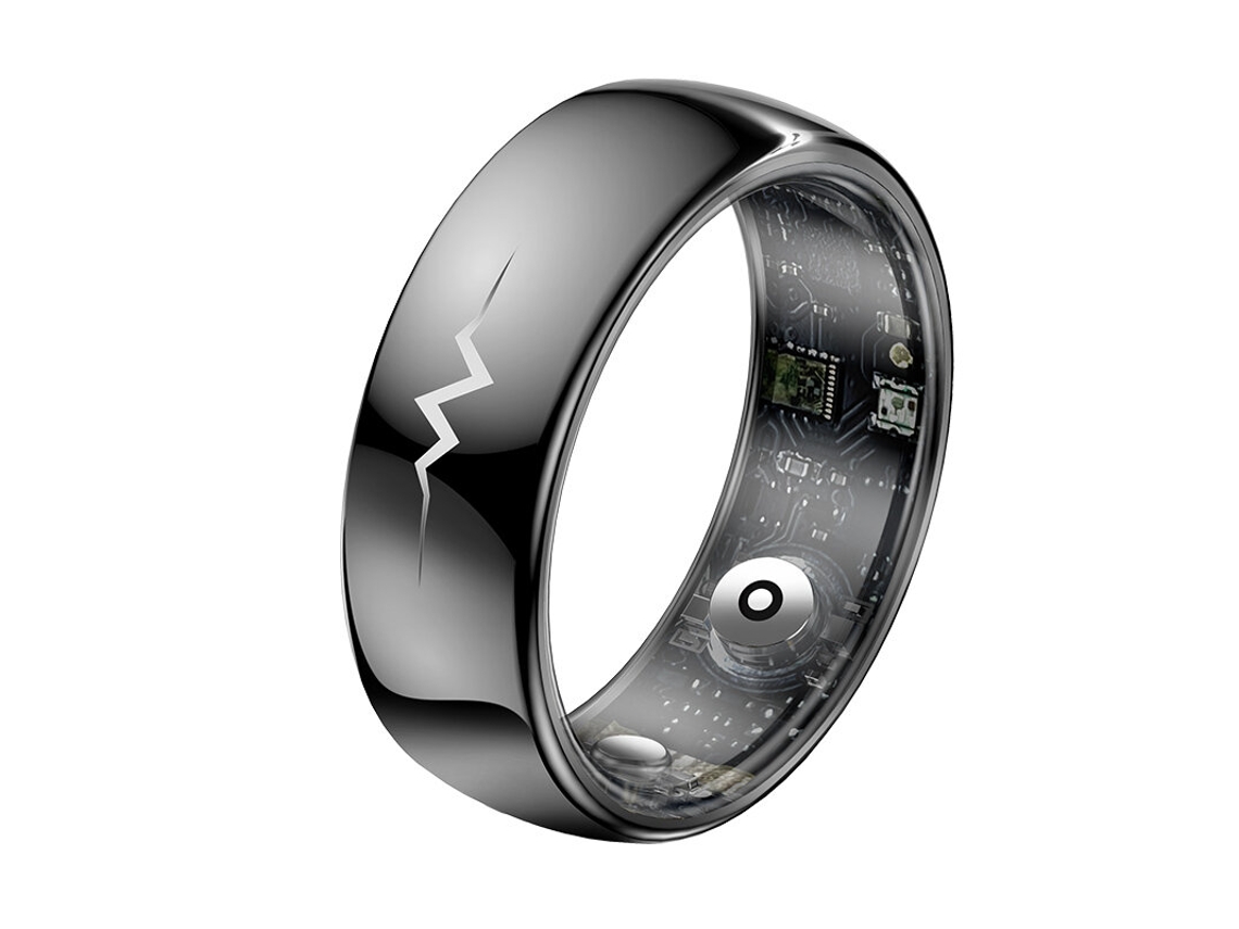 10 (diámetro Interior 19,9 Mm) - Anillo Inteligente Q520 Multifuncional Con Ecg Y Resistente Al Agua Hasta 5 Atm