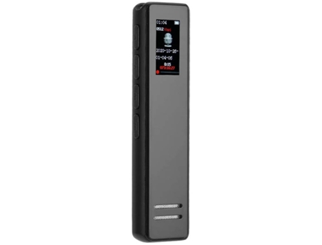 Grabadora de audio digital con pantalla a color TFT / Grabadora de audio con reducción de ruido de alta definición para conferencias-16Gbblack
