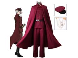 Disfraz completo de Bungou Stray Dogs temporada 4 Cosplay Tōno Saikyu XL