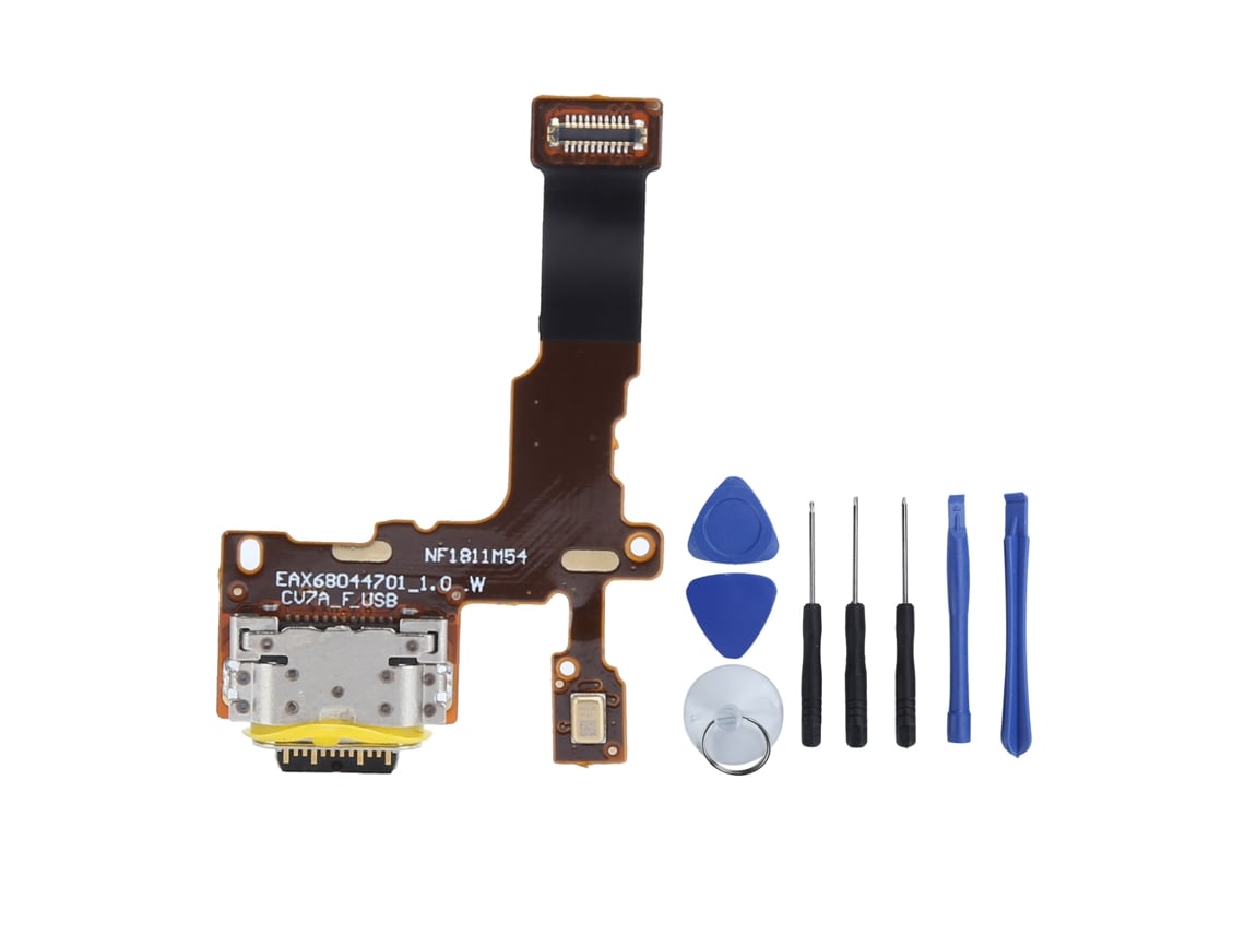 Puerto De Carga De Cable Flexible Compatible Con Lg Stylo 4 Q710 Q710ms Q710cs L7 Y Otros Modelos