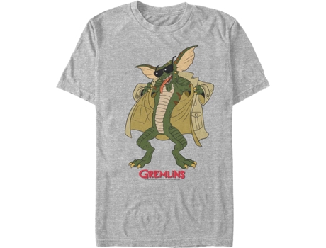 Camiseta Unisexo DEEPSTONE Flasher Gremlins brezo atlético (XXXL)