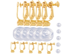 Adaptador De Pendientes Elegante Para Pendientes Sin Perforación, Cómodo Y Con Almohadillas, Herramienta Para Bricolaje.