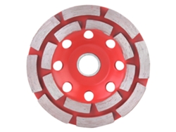 Disco De Corte Y Lijado De Copa Segmentada De Diamante De 100 Mm Para Ladrillo, Hormigón Y Piedra.