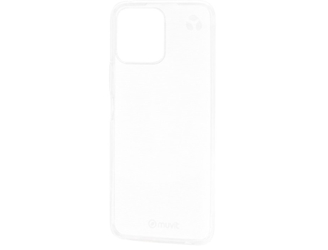 Funda Recycletek Soft para Honor X8 4G5G MUVIT Plástico Transparente