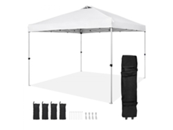 Carpa emergente impermeable de 305 x 305 cm con protección UV Tekmaquinas
