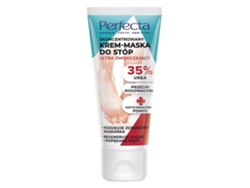 Mascarilla en crema ultrasuave para pies con fórmula con 35 % de urea, 80 ml Perfecta