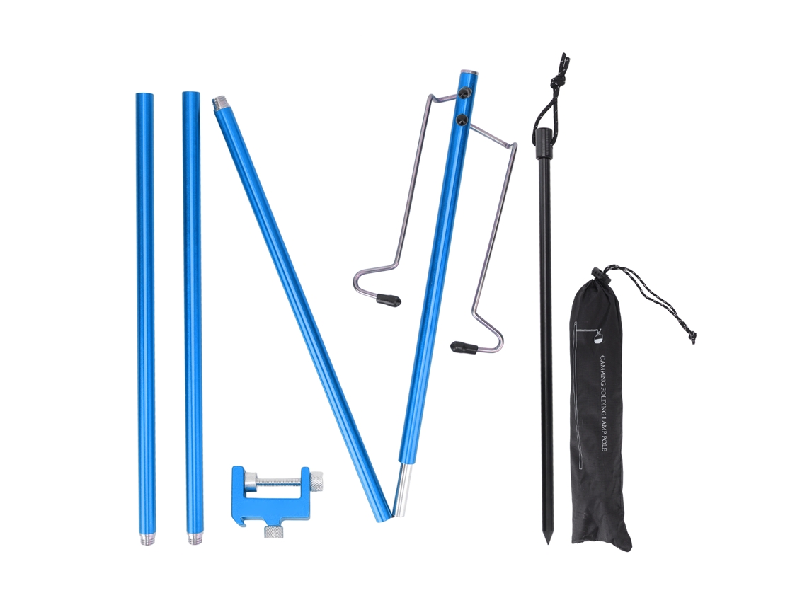 Soporte De Camping Aluminio, Lámpara De Alta Calidad