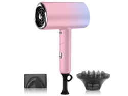 Secador de Pelo Plegable Profesional 1800W 2 Velocidades 3 Configuraciones de Calor Boquilla Grande y Capucha Ligero Secado Rápido YEMAESRE