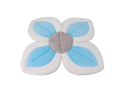 Alfombrilla De Baño Infantil Con Estampado Floral Y 4 Pétalos Suaves, Antideslizante, Para Lavabo Y Bañera.