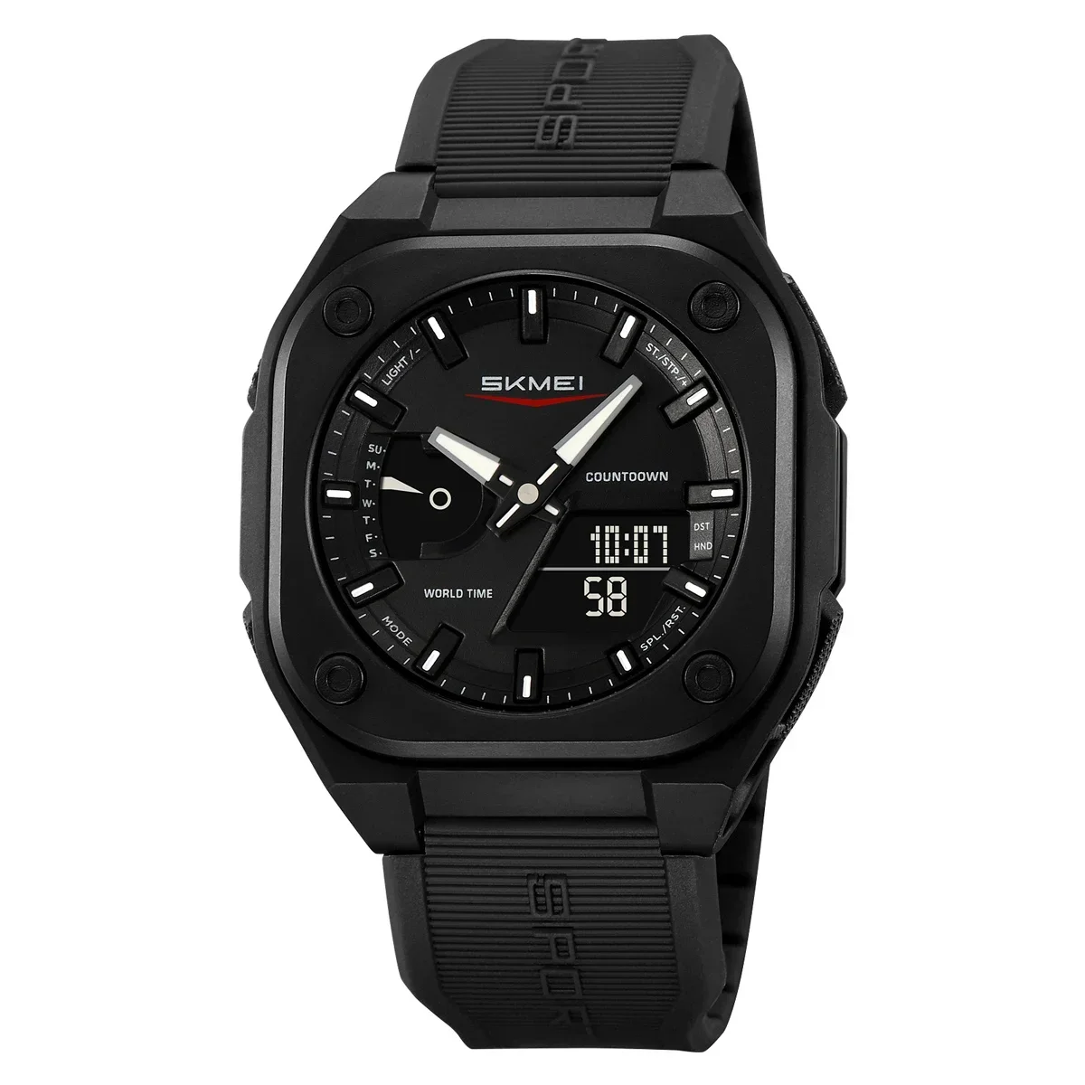 Reloj De Negocios (negro), Reloj Electrónico Digital, Reloj Deportivo De Moda.