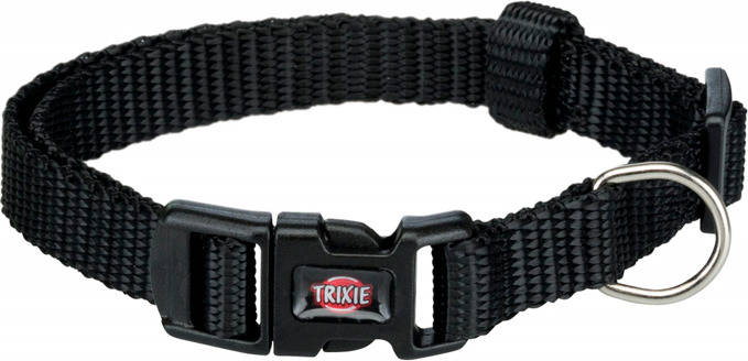 Collar para Perros TRIXIE Premium (Negro - 22-35 x 1 cm - Nylon)