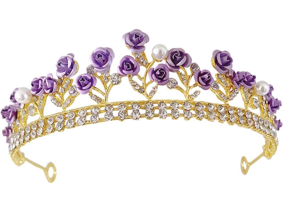 Cuelloronne Mariage Femme En Alliage De Zinc Y Strass Pourpre, Cuellovre