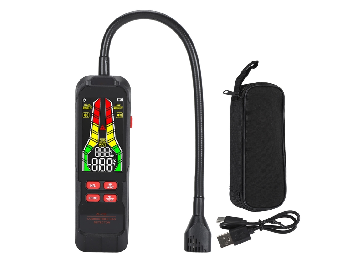 Detector De Fugas De Gas Portátil Multifuncional De Alta Precisión, Medidor Abs Para Uso En Cocinas E Industria.