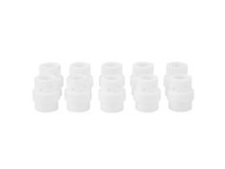 Juego De 10 Anillos De Gas Cerámicos Para Antorcha De Soldadura Binzel 24 Kd (repuesto)