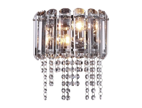 Lavadora de lavadora MAYTONI Hail Metal Chrome 2 Bulbos