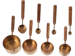 Conjunto Versátil De 8 Peças: Incluindo Desde Colheres De Madeira Para Bolos Até Colheres De Chá, Este