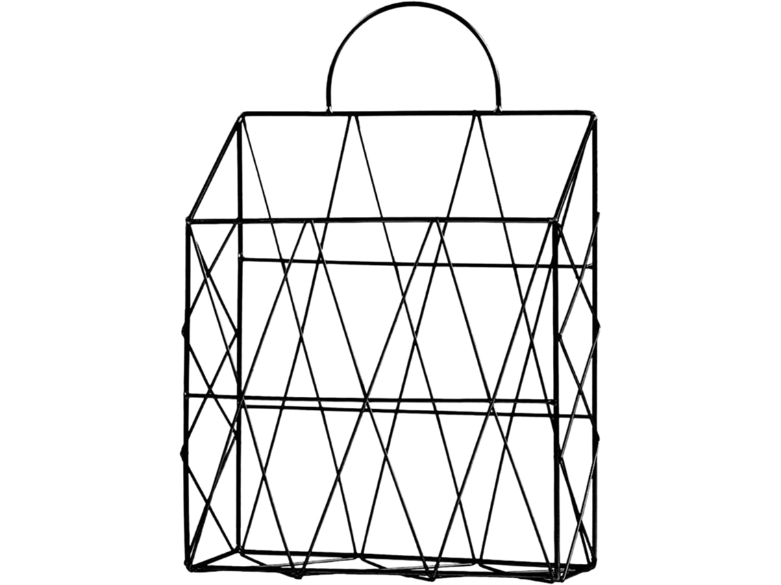 Portadocumentos De Pared | Estantería Vertical De Alambre Para Joyas, Ideal Para Puertas De Baño Y D