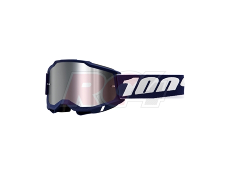 Gafas 100% Accuri 2 Mifflin Offroad Plateada Espejada
