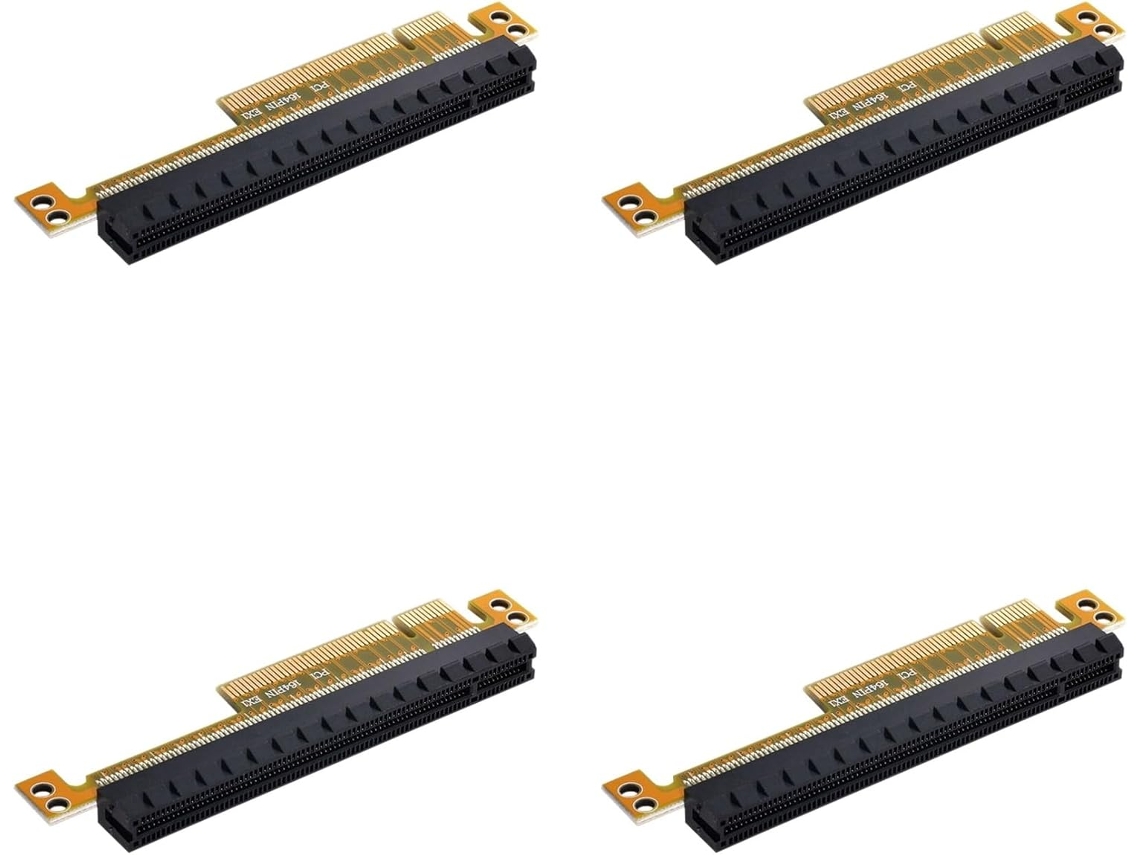 Adaptador Convertidor De Tarjeta De Expansión 4x Pci-e Express 8x A 16x, Extensión Macho