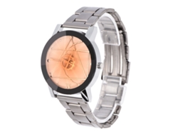 Reloj De Pulsera Analógico De Cuarzo Para Hombre, Ideal Para Parejas, Con Correa De Aleación Y Esfera Blanca.