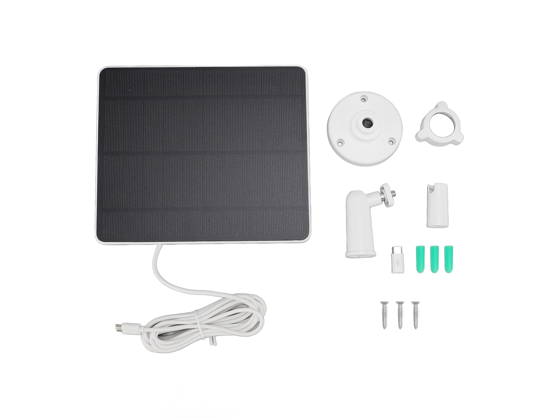 Panel Solar Monocristalino De 12 W Para Cámara De Seguridad, Timbre, Linterna Y Motor Pequeño.