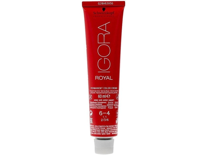 Tinte de Cabello SCHWARZKOPF Igora Royal 6-4 (60 ml)