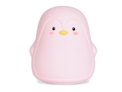 Luz Noturna De Pinguim De Silicona - Rosa JEIIBRZUI