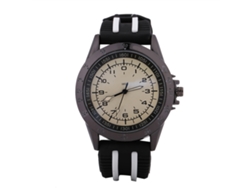 Reloj De Pulsera Deportivo Analógico De Cuarzo Con Correa De Silicona Y Esfera Grande.