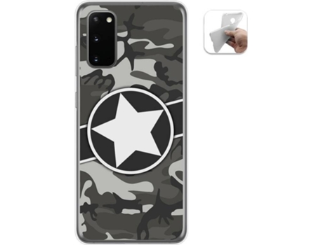 Carcasa Samsung Galaxy A41 TUMUNDOSMARTPHONE Camuflaje 02 Multicolor
