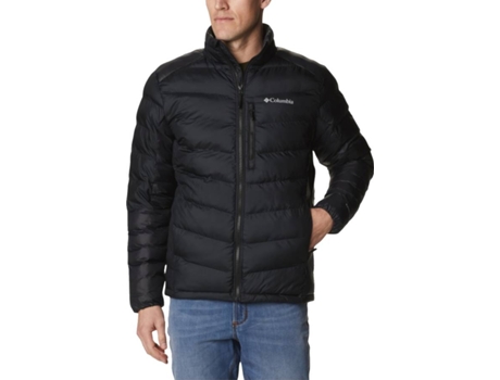 Abrigo COLUMBIA Poliéster Hombre (L - Negro)