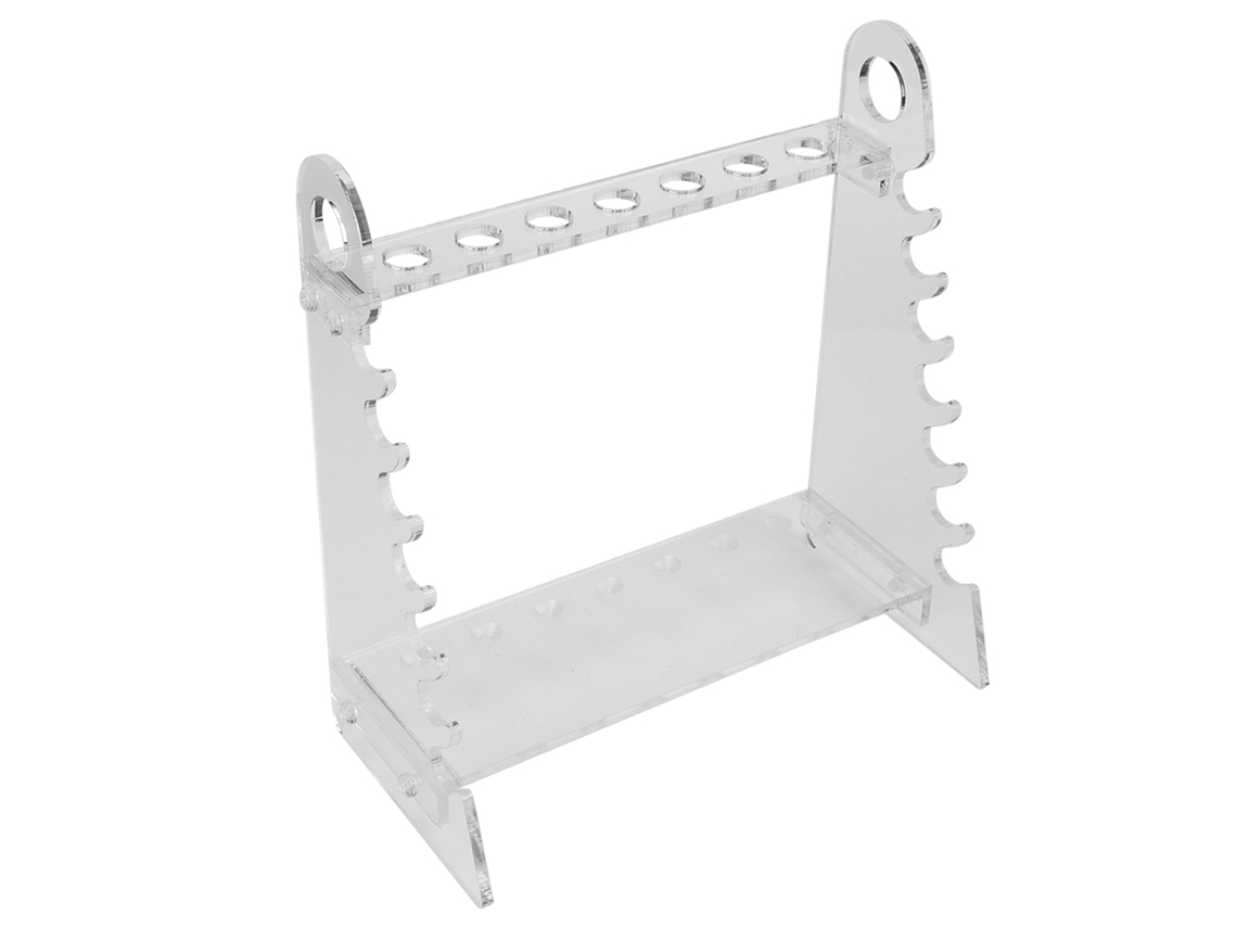 Soporte de vidrio para pipetas orgánicas de laboratorio de 1,5 cm