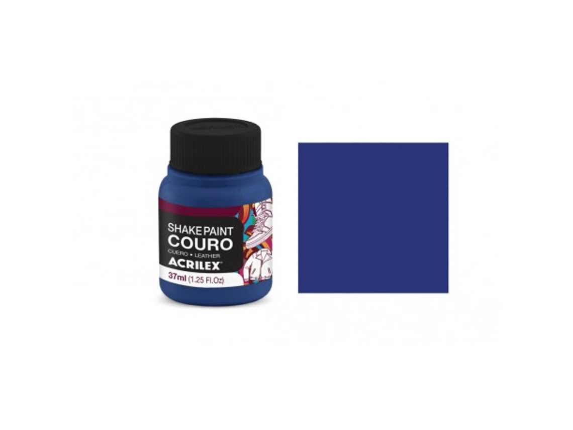 Pintura para cuero Shake 37 ml Azul Turquesa 13037501 Acrilex