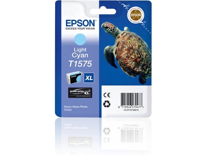 Cartucho de tinta EPSON Epson T1575 Cian claro