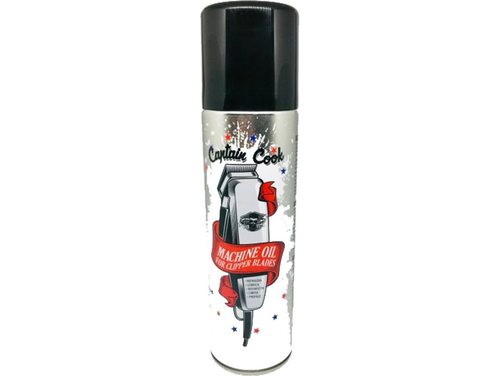 Aceite para el Pelo EUROSTIL Captain Cook Machine Oil (500 ml)