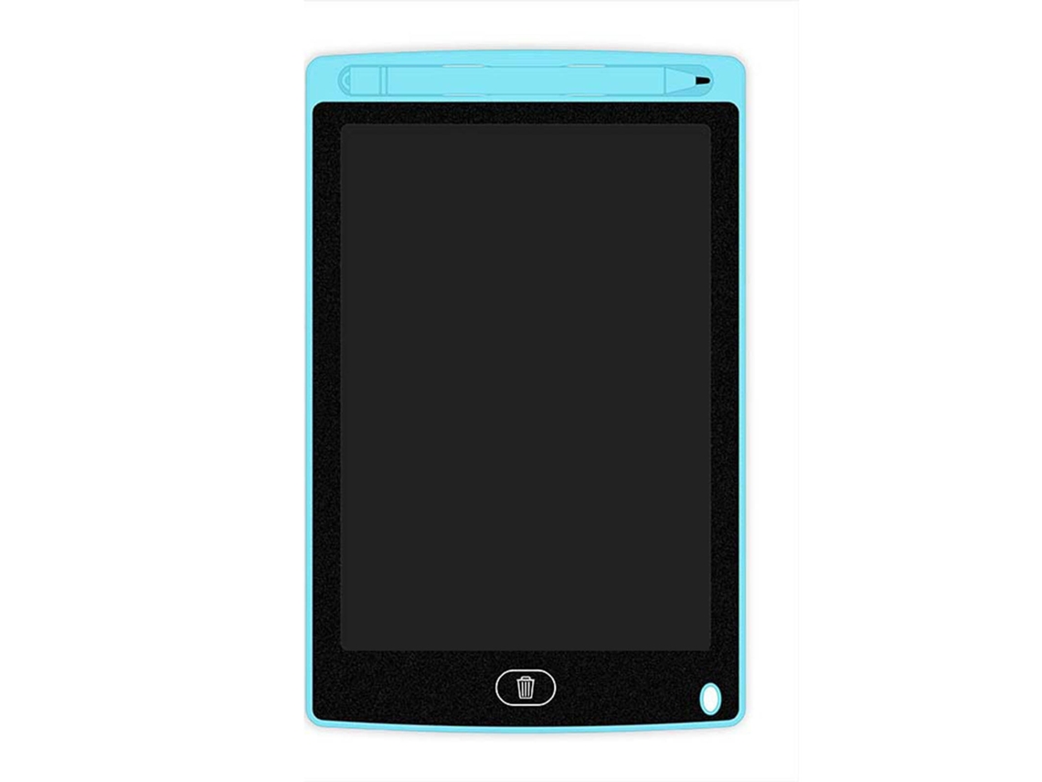 Ats-tableta Lcd Para Niños 8.5 Pulgadas Pantalla Monocromática Esquina Redondeada Tablet De Dibujo Azul Claro Para El Hogar