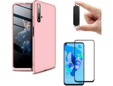Carcasa, Protector y Soporte Honor 20 Slim armor 360º Rosa