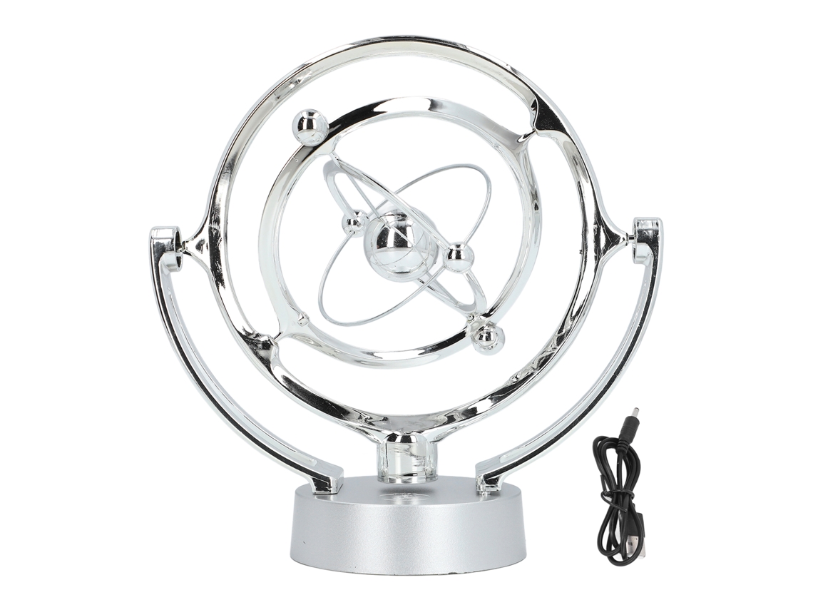 Baok-modelo De Movimiento Perpetuo Da Terra Para Escritorio Decoração Orbital Magnética Swing Usb Bateria Para Lar E Escritorio