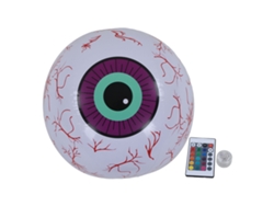 2026-adorno Hinchable De Ojo Led Para Halloween De Pvc, Jardín Exterior Con Control Remoto, Ojo Morado